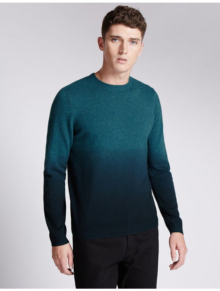 Fashional Men Crew Neck Cashmere Knit Sweater