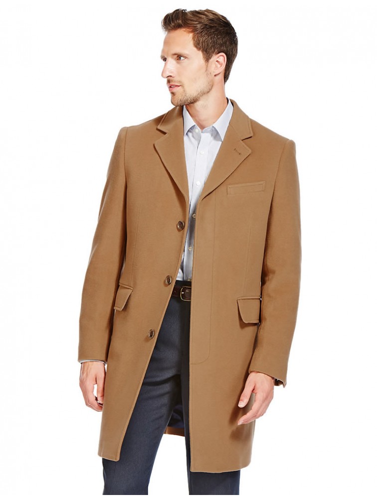 New Style Classic Top Quality Men Wool Coat
